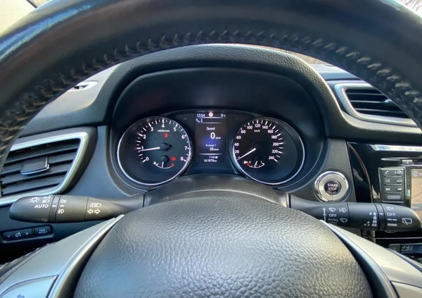 Nissan Qashqai cena 60900 przebieg: 173000, rok produkcji 2016 z Chorzów małe 172